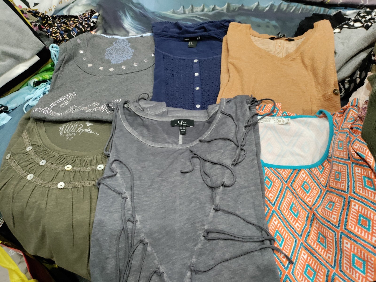 Groot lot Dameskleding. 125 stuks., Kleding | Dames, Ophalen, Gedragen, Maat 46/48 (XL) of groter