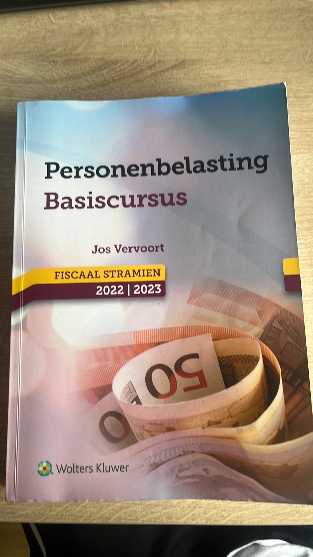 Personenbelasting basiscursus, Boeken, Ophalen, Zo goed als nieuw