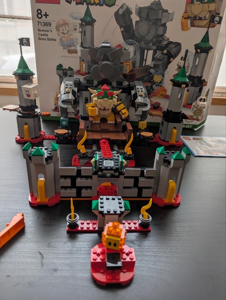 Lego Mario - château bowser, Ophalen, Lego