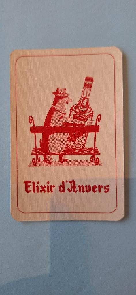 Carte à jouer Antwerp_Elixir Anvers_Rood_218, Enlèvement ou Envoi, Utilisé, Joker(s)