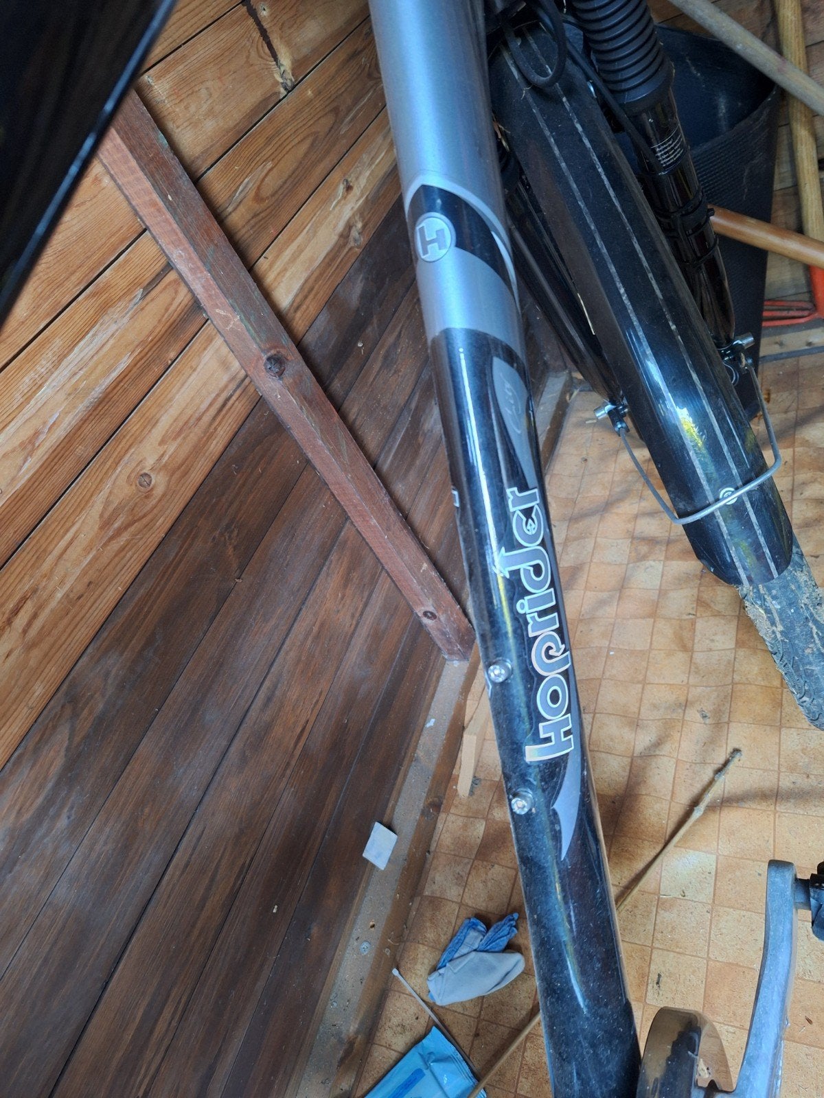 herenfiets, Fietsen en Brommers, Ophalen, Zo goed als nieuw, Overige merken, Vering