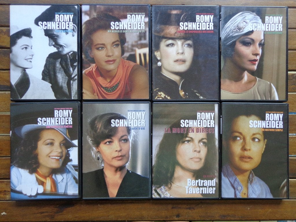 )))  Collection  Romy Schneider  //  8 Films  (((, Alle leeftijden, Overige genres, Ophalen of Verzenden, Zo goed als nieuw