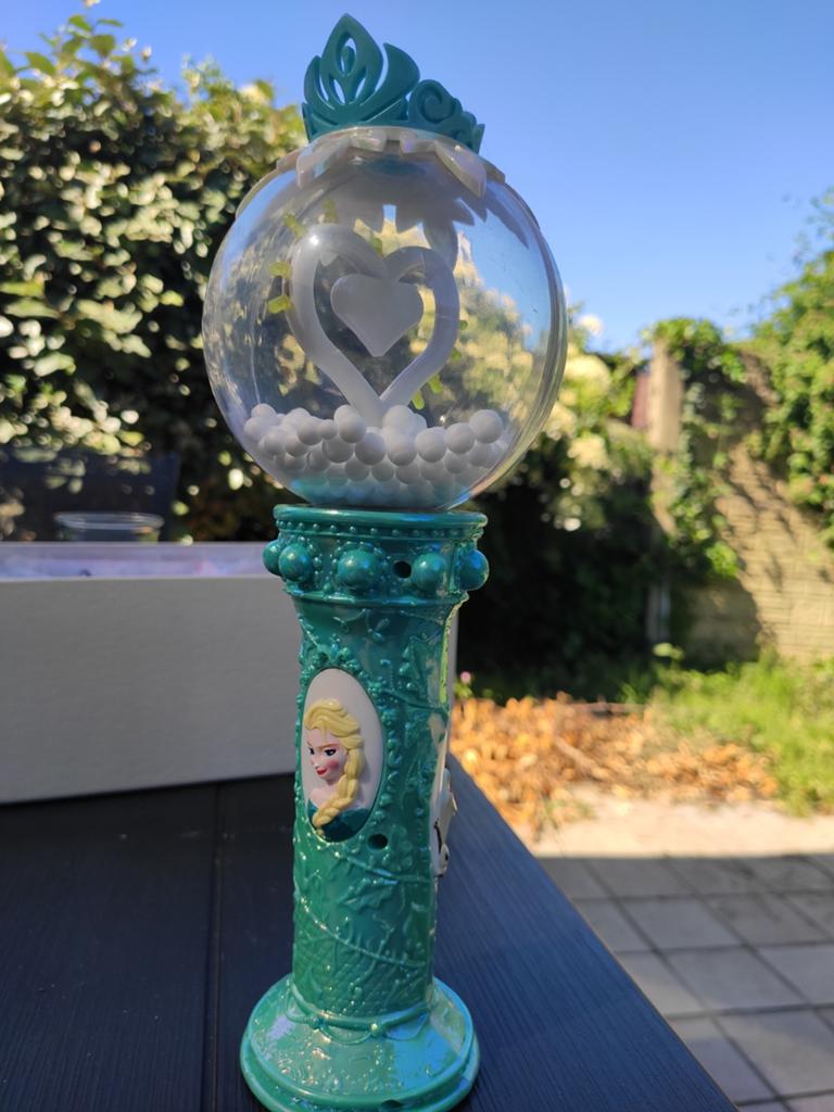 Disney toorts van Frozen met licht effect, Ophalen, Overige figuren, Zo goed als nieuw, Overige typen