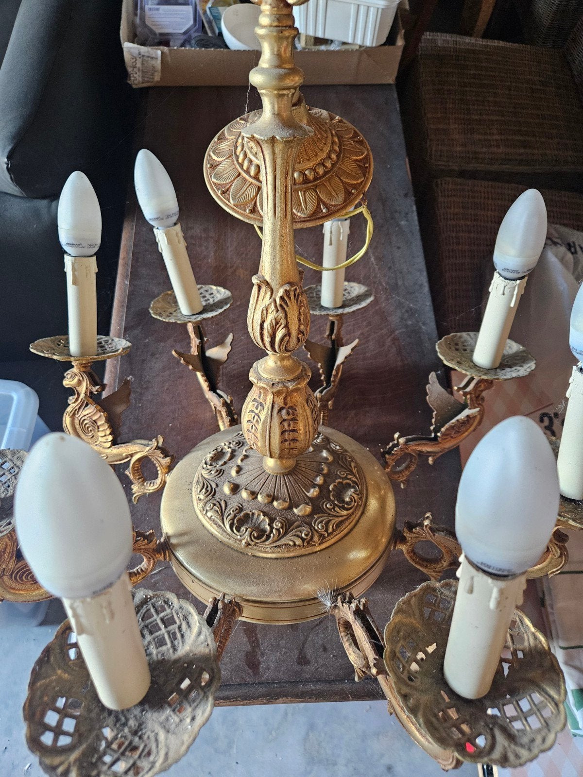 Antieke kandelaar te koop, Antiek en Kunst, Ophalen