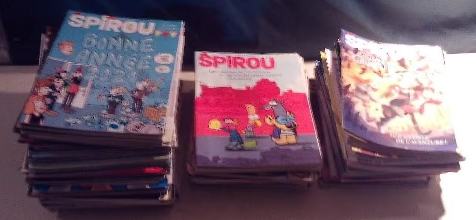 Très grand lot de bandes dessinées en français - Spirou, Série complète ou Série, Enlèvement ou Envoi, Comme neuf