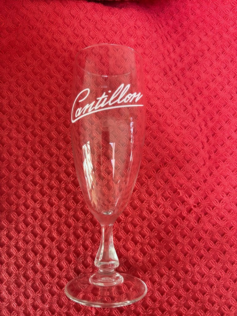 Verre bière cantillon, Collections, Enlèvement ou Envoi, Comme neuf