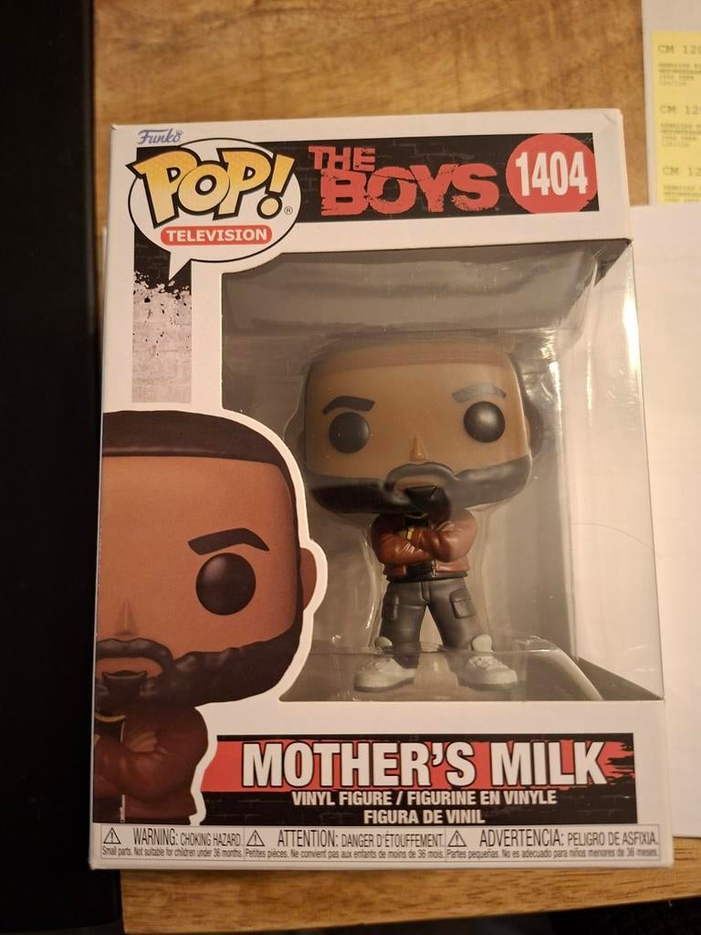 Funko pop The Boys Mother's Milk rare #1404, Collections, Enlèvement ou Envoi