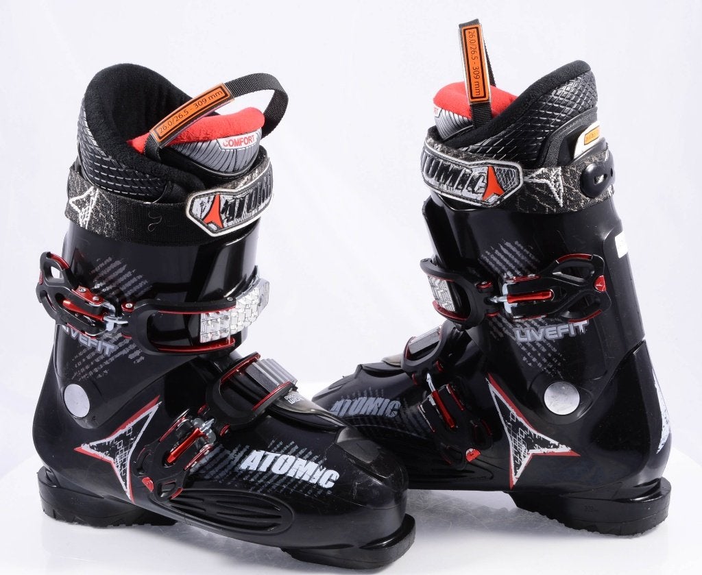 Chaussures de ski 40.5 ; 41 EU ATOMIC LIVE FIT, coupe confor, Carving, Utilisé, Atomic, Chaussures
