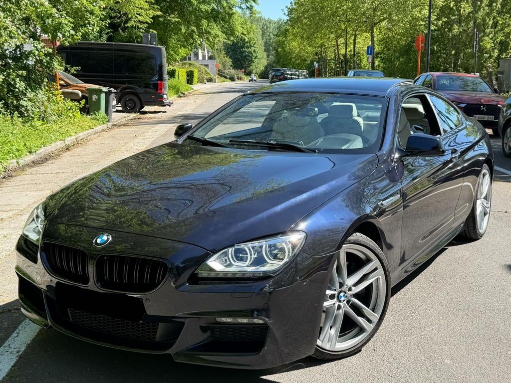 BMW 650I COUPÉ 65.000KM NOUVELLE ETAT M PACK, Autos, Cuir, Achat, Entretenue par le concessionnaire, 2 portes