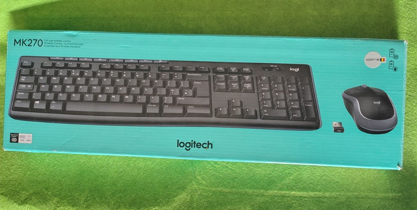 Toetsenbord + mouse Logitech MK270, Computers en Software, Ophalen, Draadloos