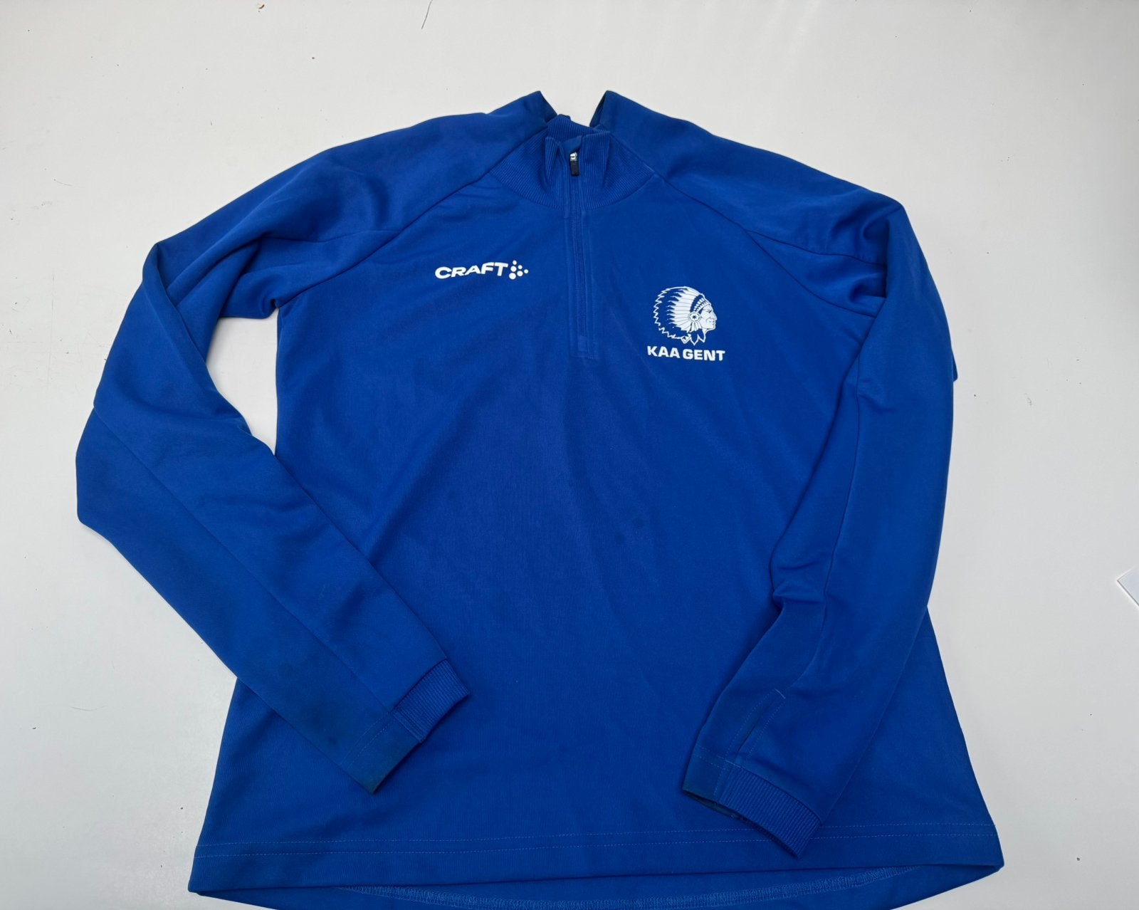 KAA Gent - sweater Craft, Maat M, Ophalen, Zo goed als nieuw, Clubaccessoires