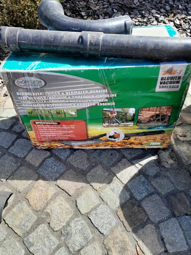 Bladblazer benzine, Ophalen, Hofftech, Benzine, Met opvangzak