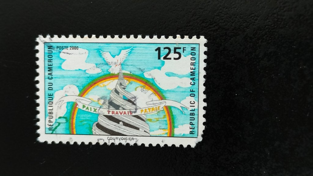 Kameroen 2000 - vogels, duif, vredesduif, Verzenden, Overige landen, Gestempeld