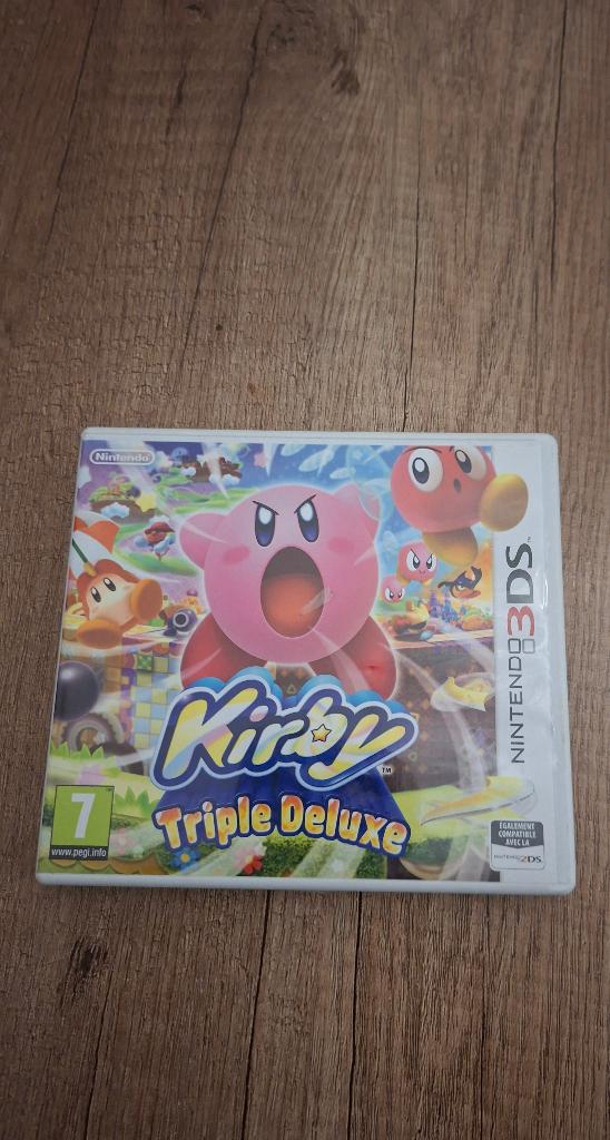 Jeu Nintendo 3ds Kirby Triple Deluxe ++++++ impecc, Enlèvement, Comme neuf, Aventure et Action, À partir de 7 ans