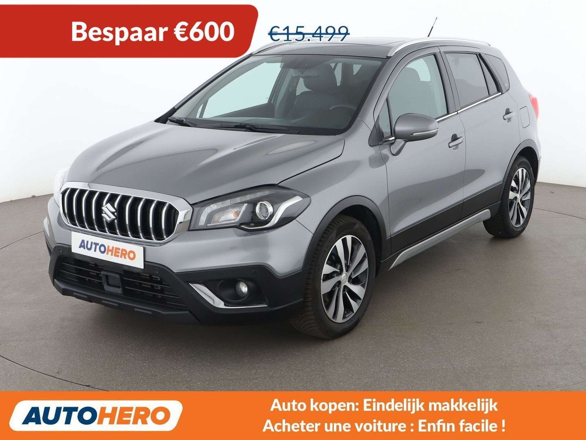 Suzuki SX4 1.4 BoosterJet Comfort+ 4x4 (automatique), Autos, Cuir, Argent ou Gris, Achat, 5 portes