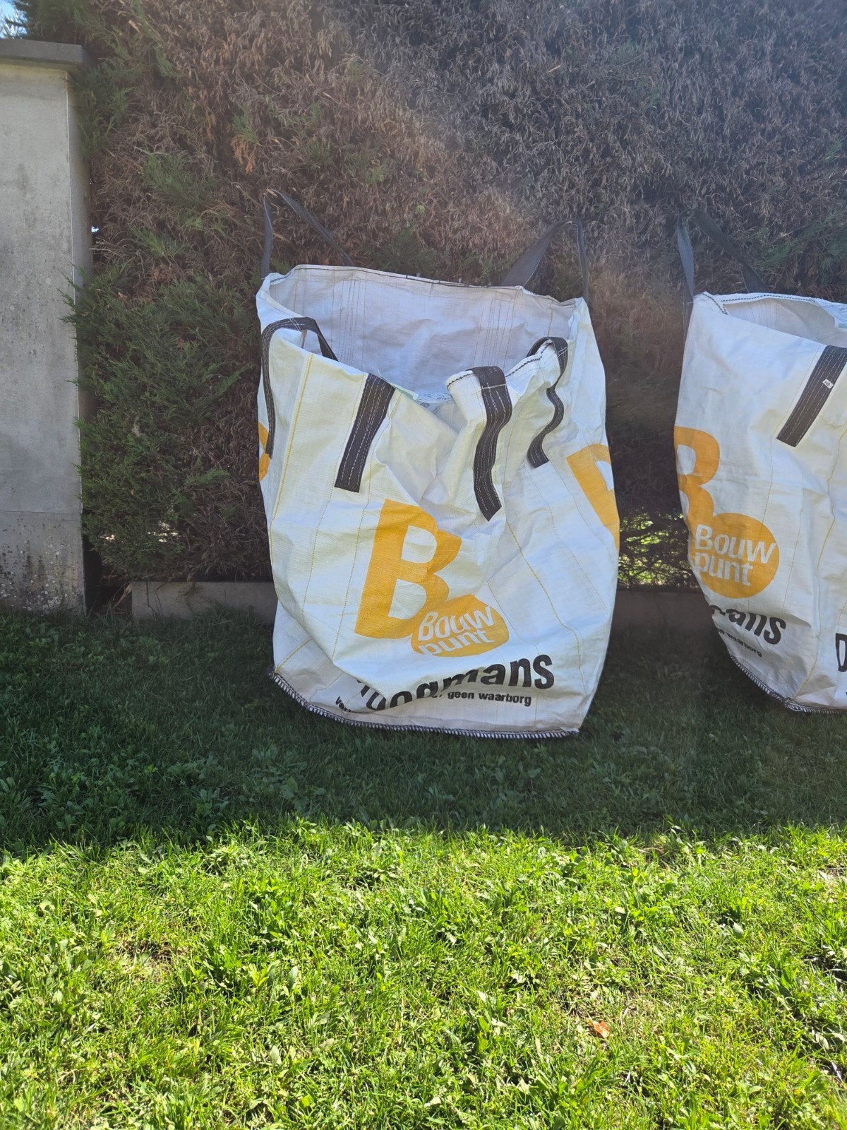 GRATIS 3 grote big bags, Tuin en Terras, Zand, Ophalen