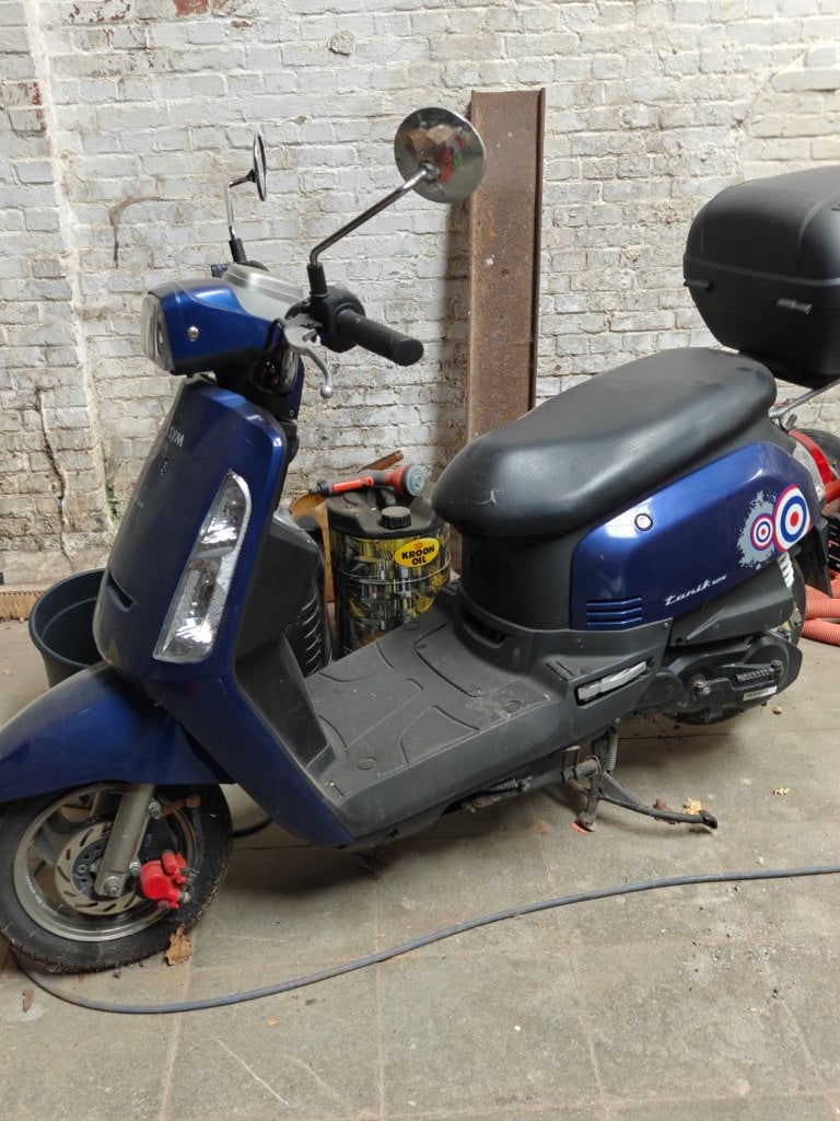 Scooter 125cc SYM, Vélos & Vélomoteurs, Autres modèles, 125 cm³, Comme neuf, Enlèvement