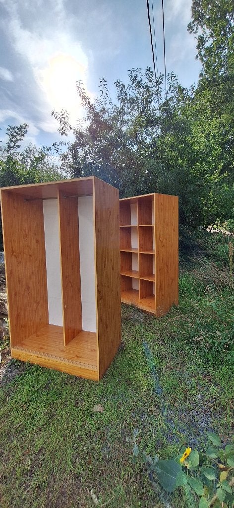 2 kleerkasten gratis, Huis en Inrichting, Ophalen, Gebruikt, Met plank(en), 150 tot 200 cm