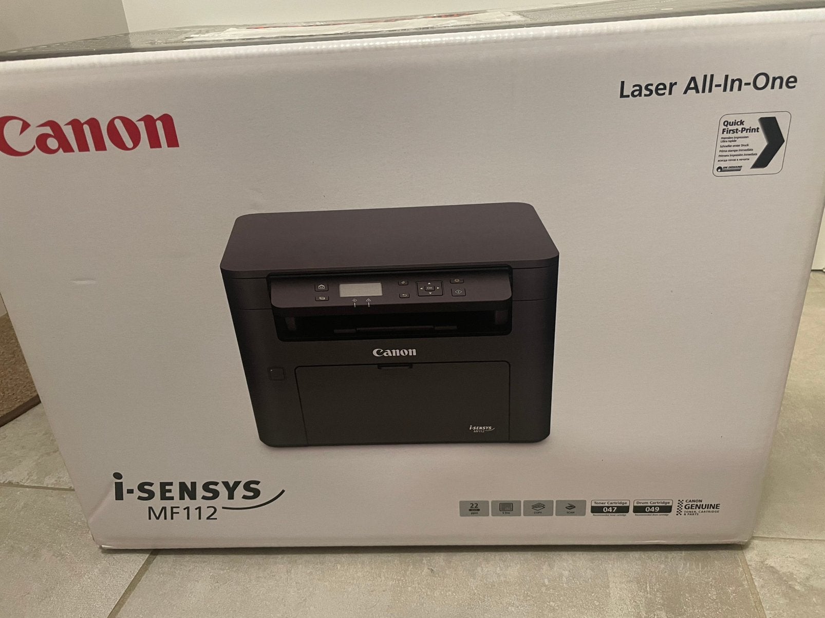 Canon i-SENSYS MF112 - GLOEDNIEUW IN DOOS⁠, Computers en Software, Printers, Zo goed als nieuw, All-in-one, Laserprinter, Scannen