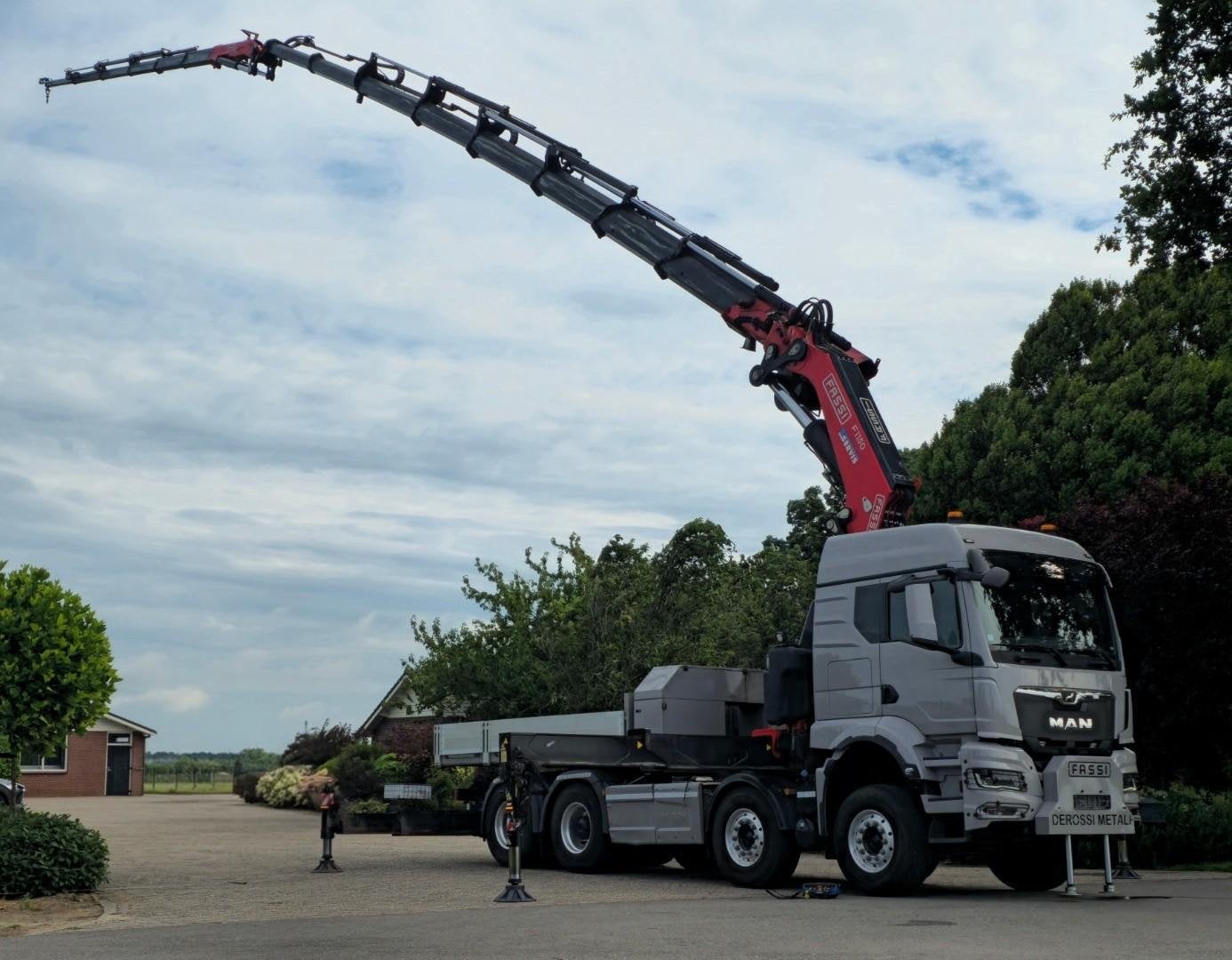MAN TGS 37/510 8x4 FASSI 115tm GRUE/ FYJIB/ TREUIL/ TRACTEUR, Achat, 375 kW, Euro 6, Entreprise