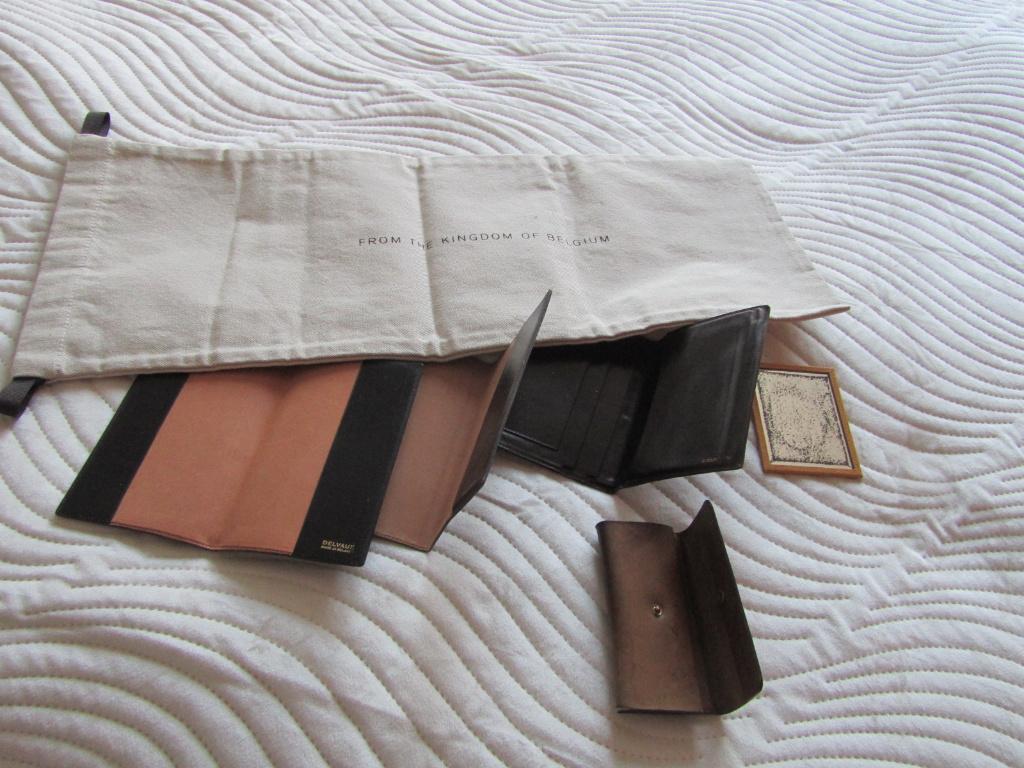 DELVAUX Diverse kavel met logo, Verzenden