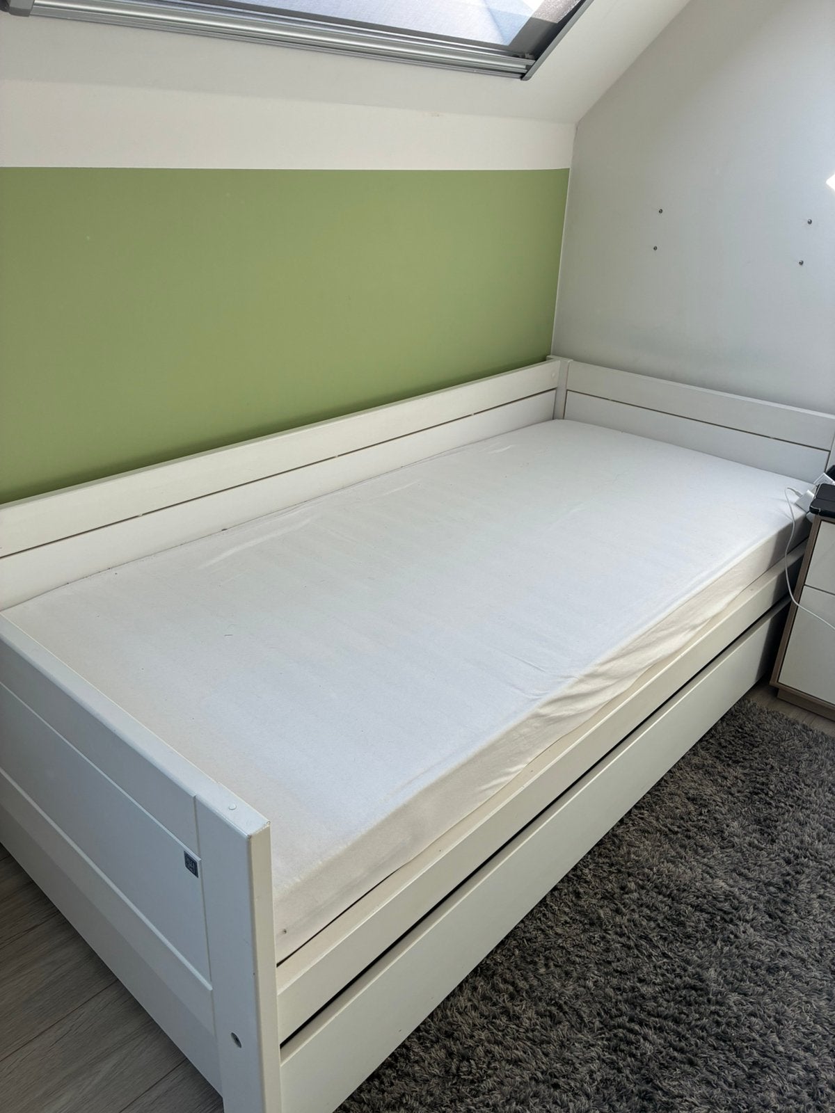 Bed lifetime, bedlade en kast, Ophalen, Zo goed als nieuw, Lattenbodem