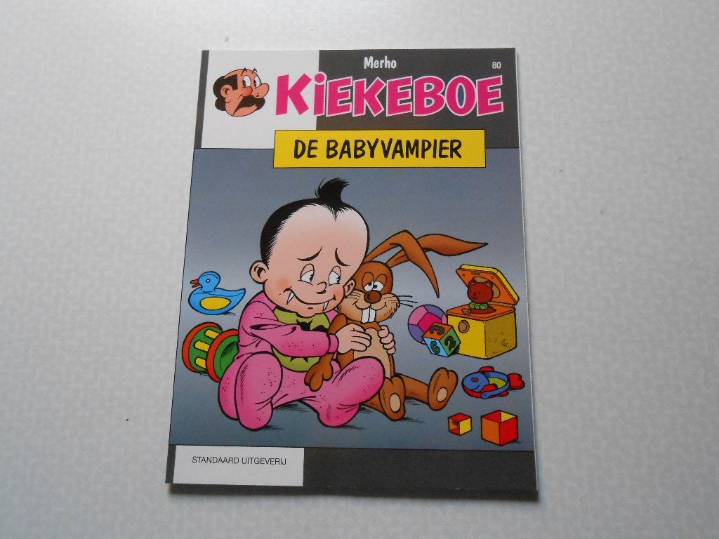 kiekeboe 80 De babyvampier 1999 1 ste druk., Eén stripboek, Merho, Nieuw, Ophalen of Verzenden