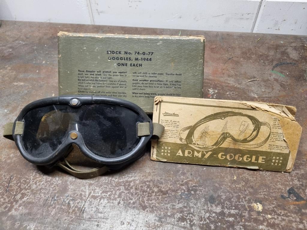 Lunettes Polaroid M-1944 de la Seconde Guerre mondiale, Enlèvement ou Envoi, Armée de terre, Autres types