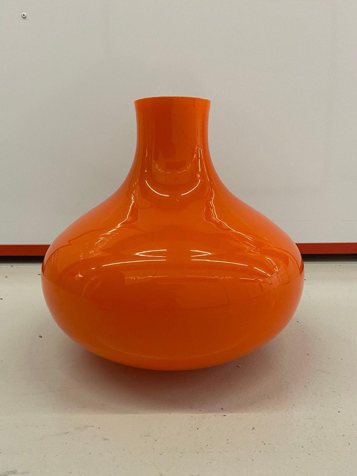 Retro glazen lampenkap, Ophalen, Overige kleuren, 25 tot 50 cm, Rond