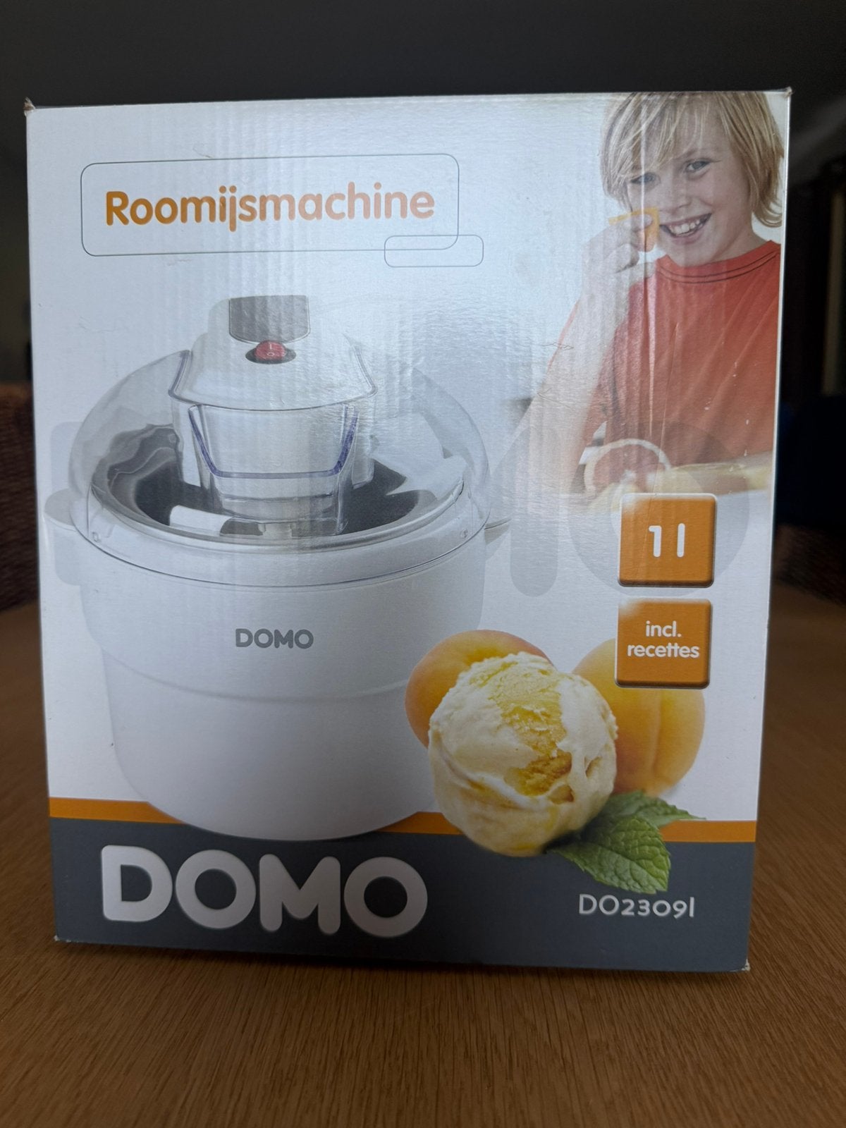 Domo ijsroommachine, Ophalen, Nieuw