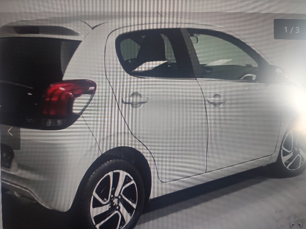 voiture peugeot 108, Autos, Cuir, Argent ou Gris, Achat, ABS