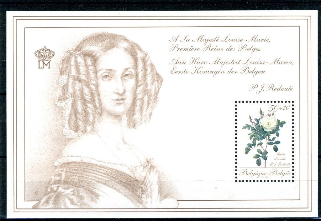 BL66 MNH 1990 - Koningin Louisa-Maria, Verzenden, Postfris, Postfris