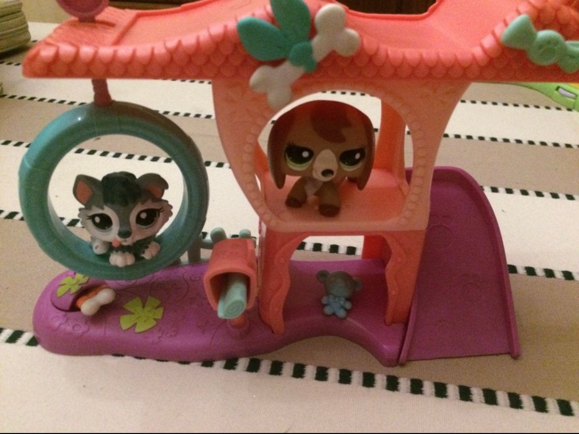 Littlest Pet Shop - Speeltuin, Ophalen of Verzenden, Gebruikt, Poppenhuis
