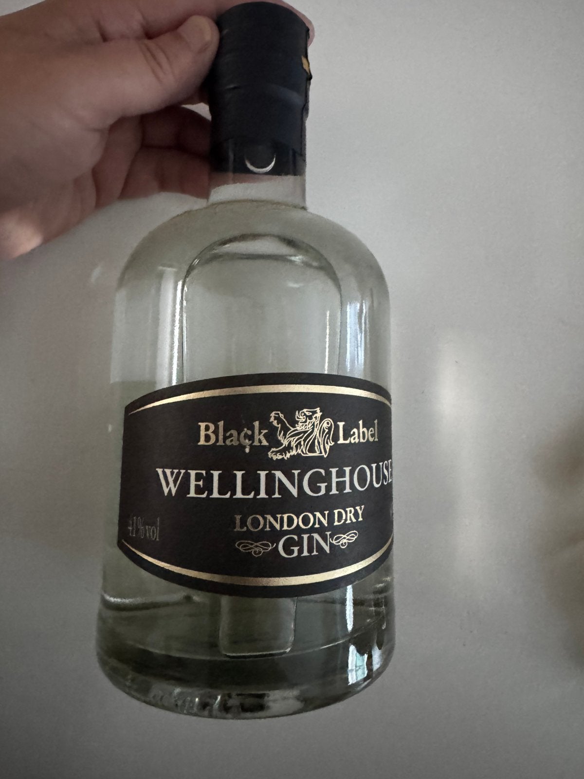 Gin black label, Ophalen of Verzenden, Zo goed als nieuw