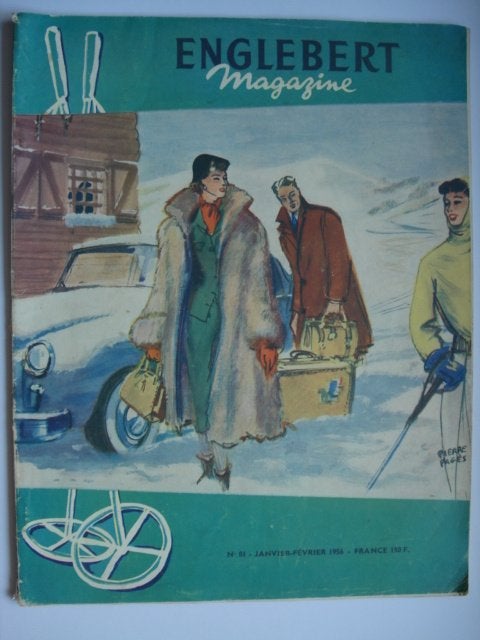 Englebert Magazine N 81 janvier-février 1956, Livres, Autos | Brochures & Magazines, Utilisé, Général, Envoi