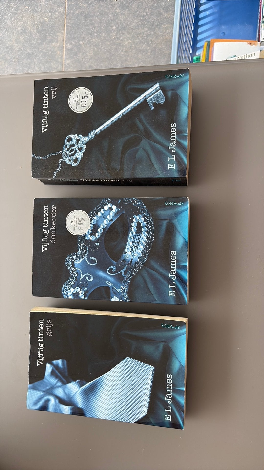 E.L. James - Vijftig tinten grijs - deel 1,2 en 3, Boeken, Ophalen, E.L. James, Amerika
