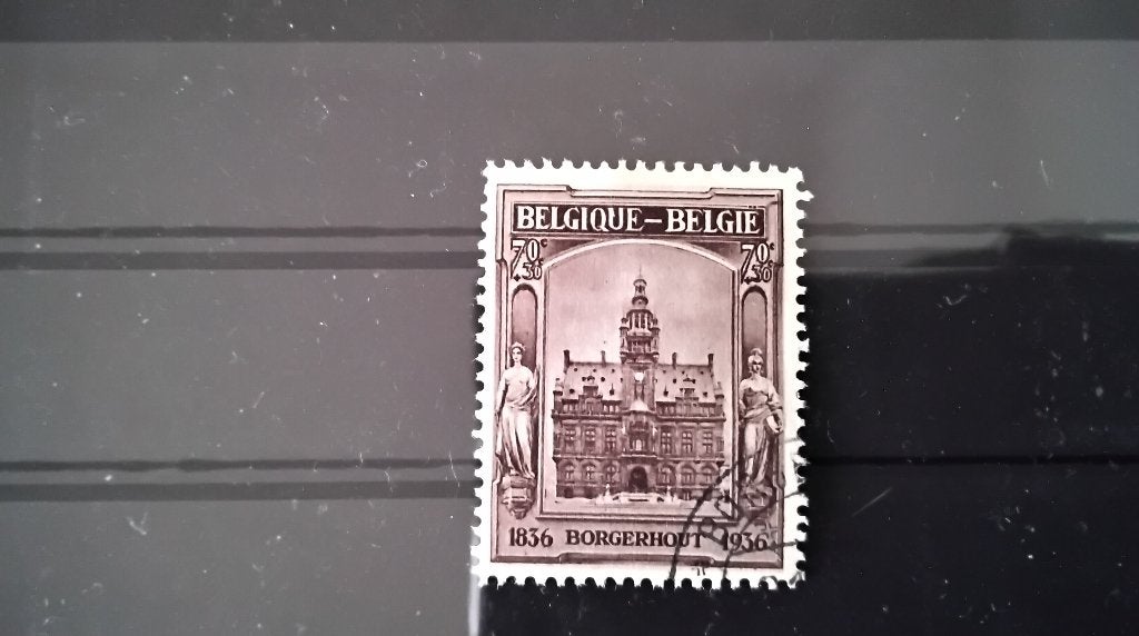 Nr.436 Borgerhout., Postzegels en Munten, Postzegels | Europa | België, Verzenden