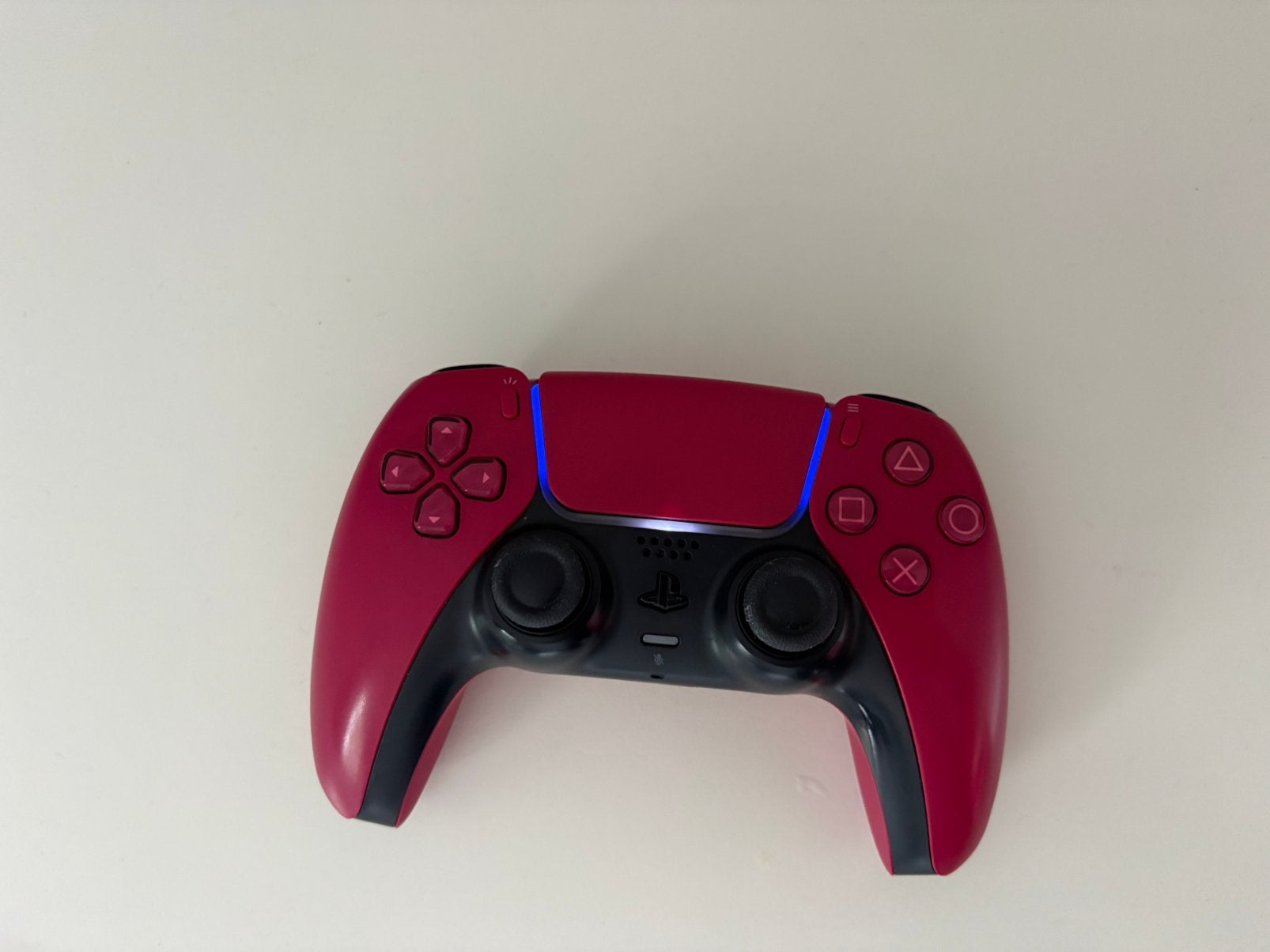 Manette DualSense rouge pour PlayStation 5, Enlèvement, Comme neuf, Playstation 5