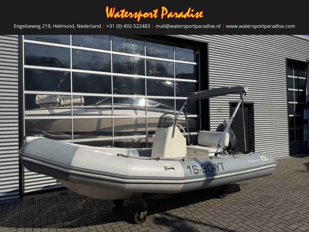 Bombard RIB 500 pack, Watersport en Boten, Rubberboten, Gebruikt, Overige materialen, Benzine, Ophalen