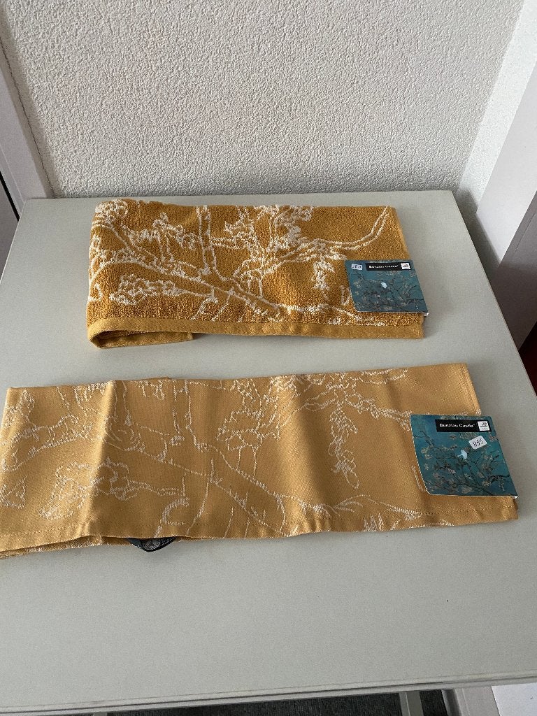 Keukentextielsets Van Gogh Bunzlau Castle, Huis en Inrichting, Katoen, Overige kleuren, Overige typen, Nieuw