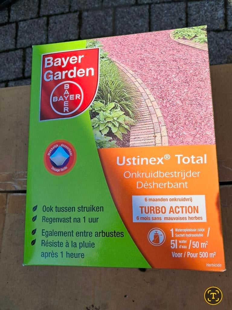 Ustinex tegen onkruid voor 500 m2, Tuin en Terras, Onkruidbranders, Ophalen of Verzenden