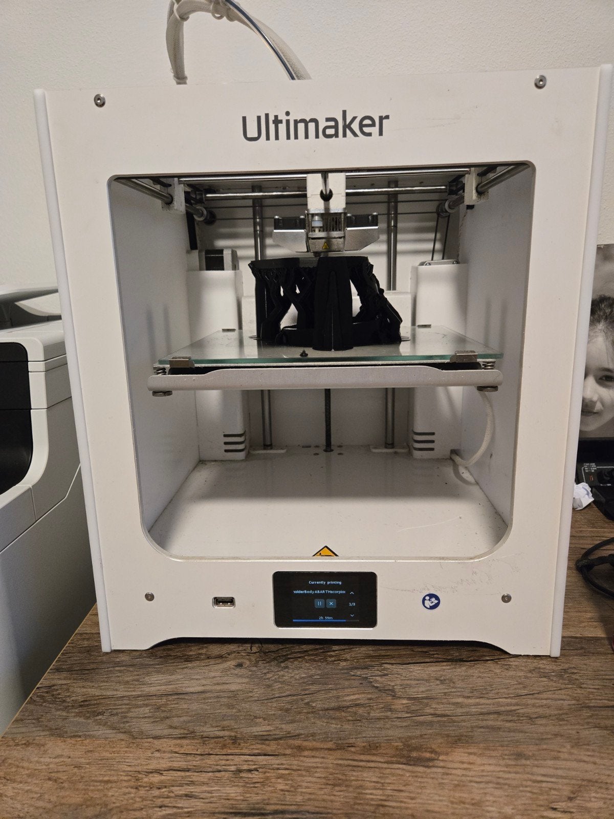 Ultimaker 2+ Connect 3D-printer — uitstekende staat — klaar, Computers en Software, 3D Printers, Gebruikt, Filament, Ingebouwde Wi-Fi
