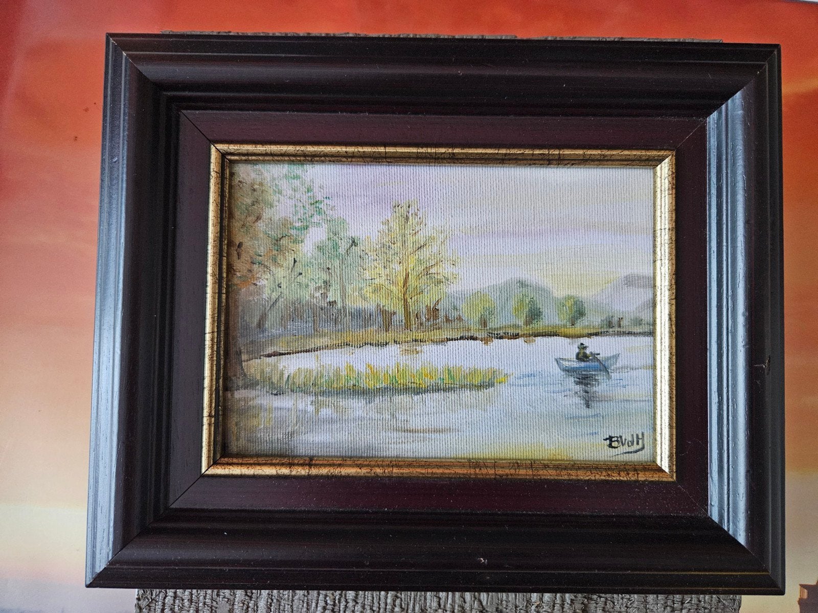 klein schilderij, Antiek en Kunst, Ophalen of Verzenden
