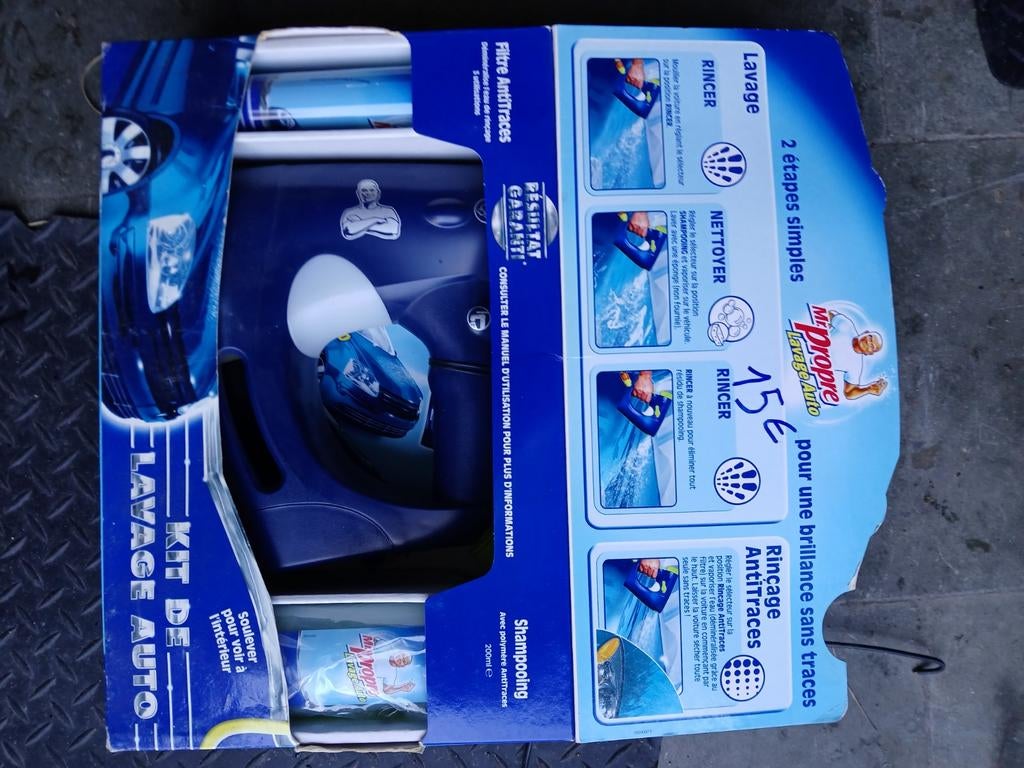 Mr propre kit de nettoyage, Enlèvement