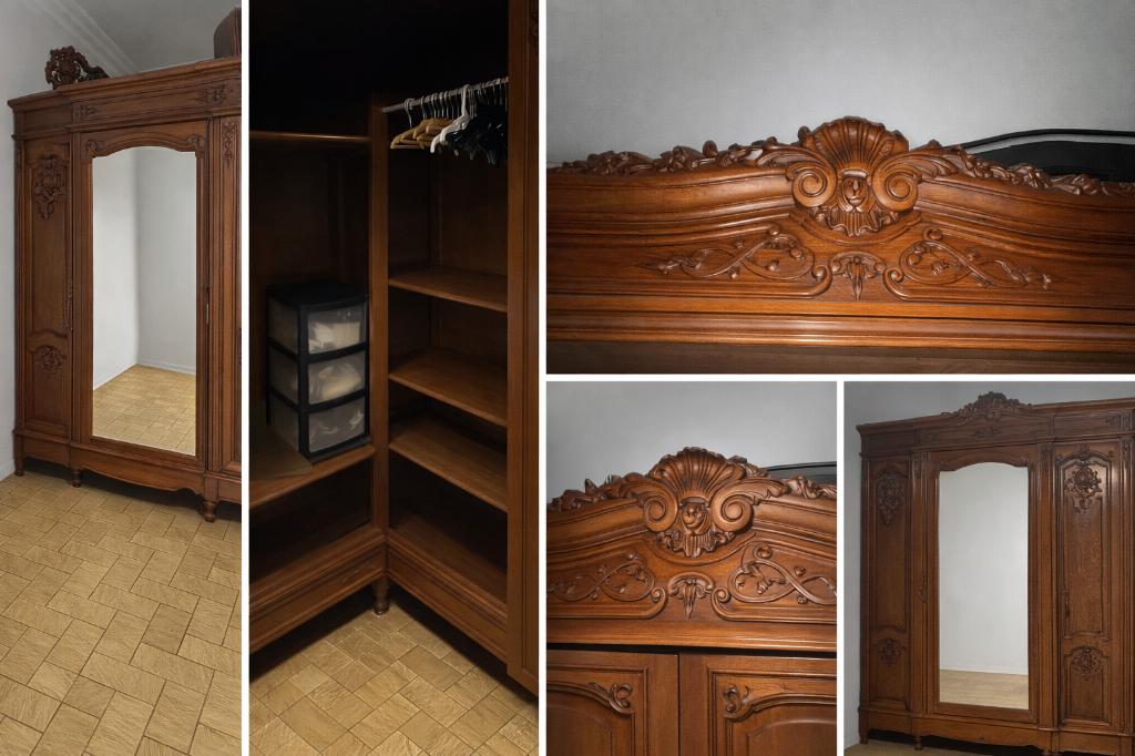 Kleedkamer kast, Enlèvement
