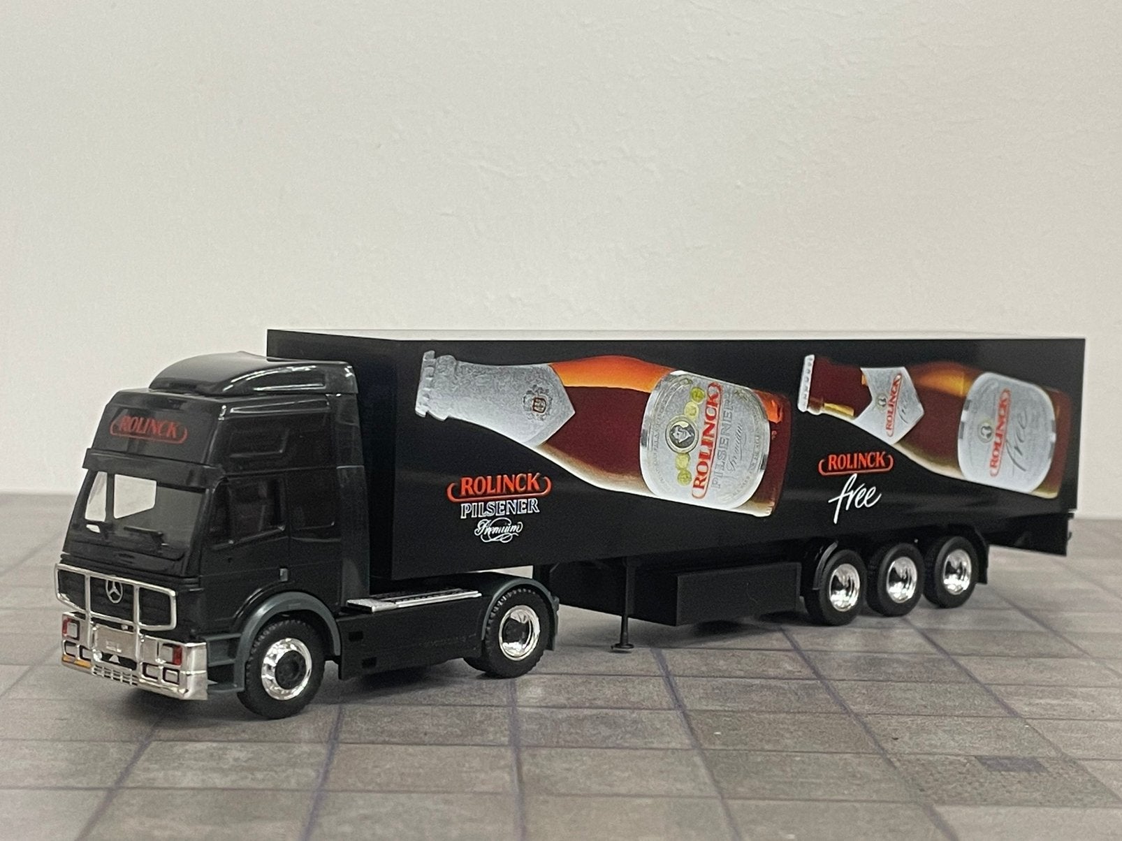 Herpa MB SK ROLINCK. 1:87, Enlèvement ou Envoi, Comme neuf, Bus ou Camion, Herpa