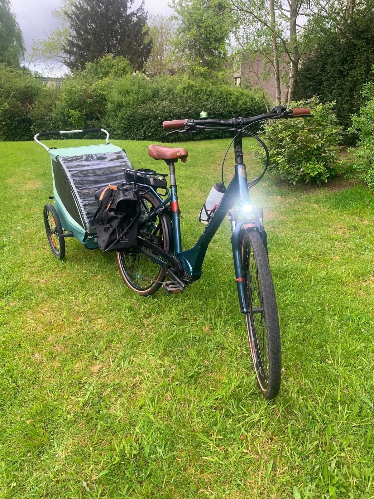Electric fiets merk Granville met fiets kar thule💥💯, Ophalen