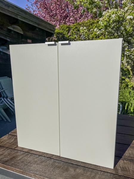 Ikea Hangkast wit, 2 deuren, 1 legplank, Huis en Inrichting, Kasten | Overige, Ophalen, Gebruikt