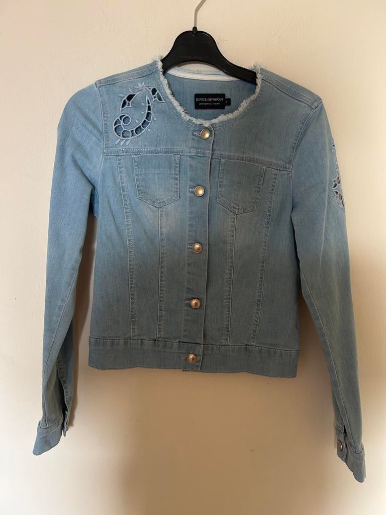 Jeansjacket River Woods maat S, Kleding | Dames, Ophalen of Verzenden, Maat 36 (S)