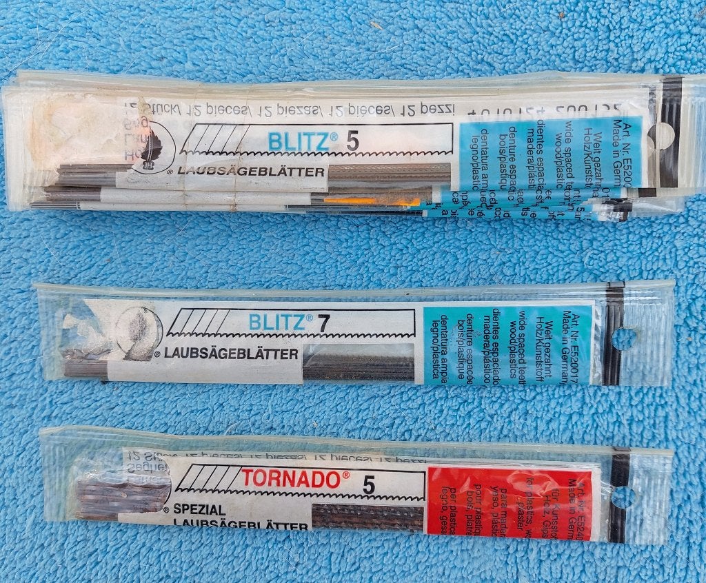 Figuurzaagblaadjes., Enlèvement ou Envoi, Neuf, Outillage ou Accessoires